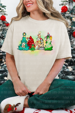 Festive Cat Squad Tee