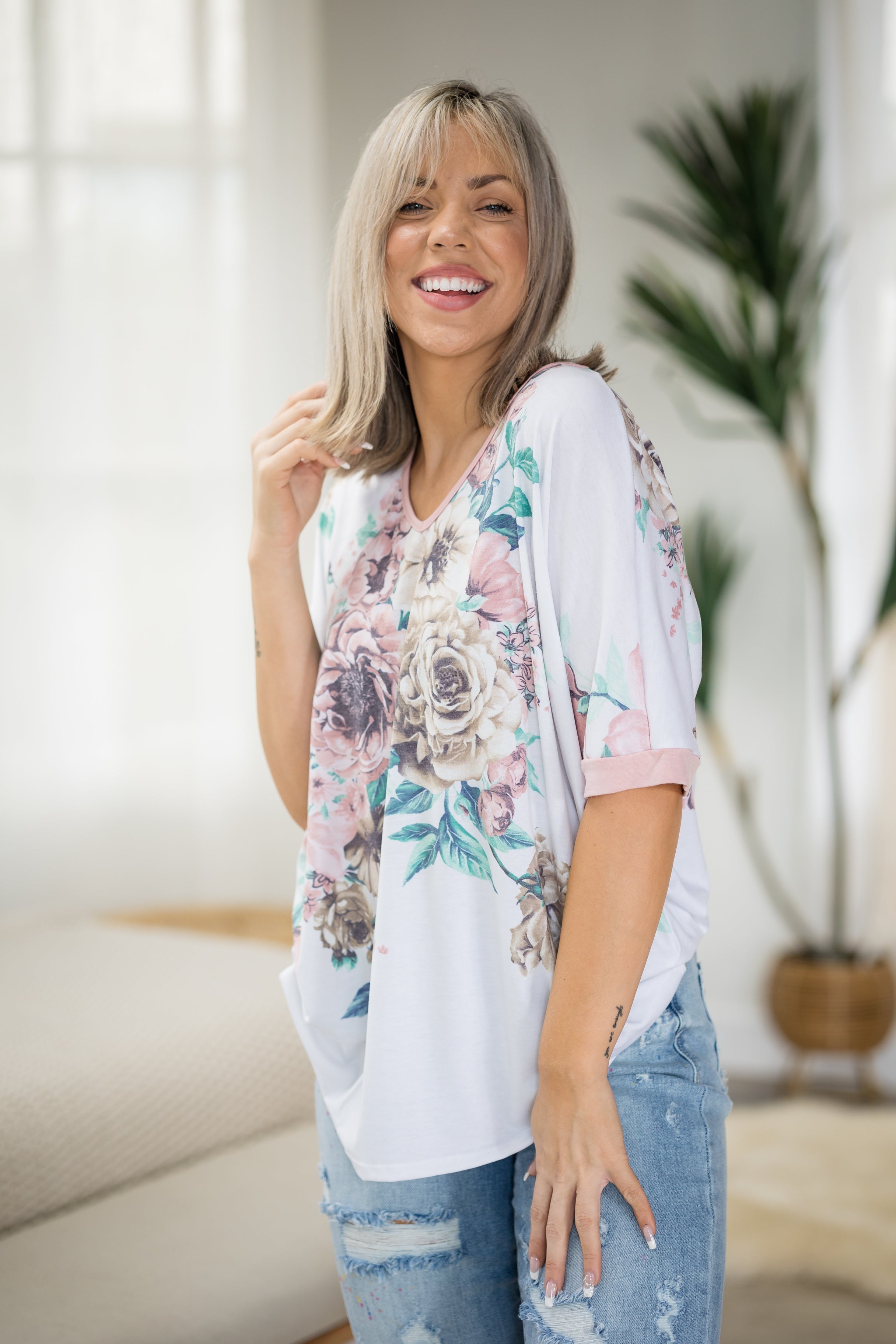 Flourish in Floral - Dolman