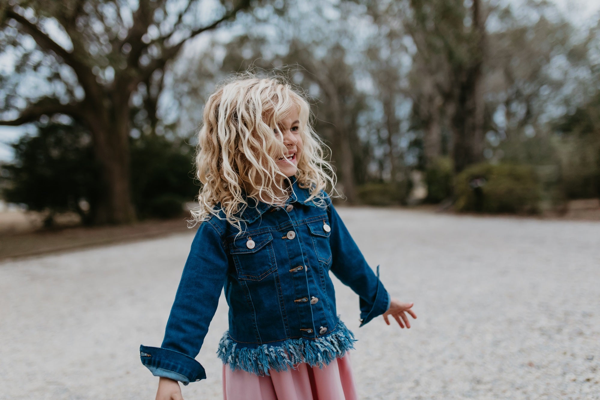 Fringe Denim Jacket