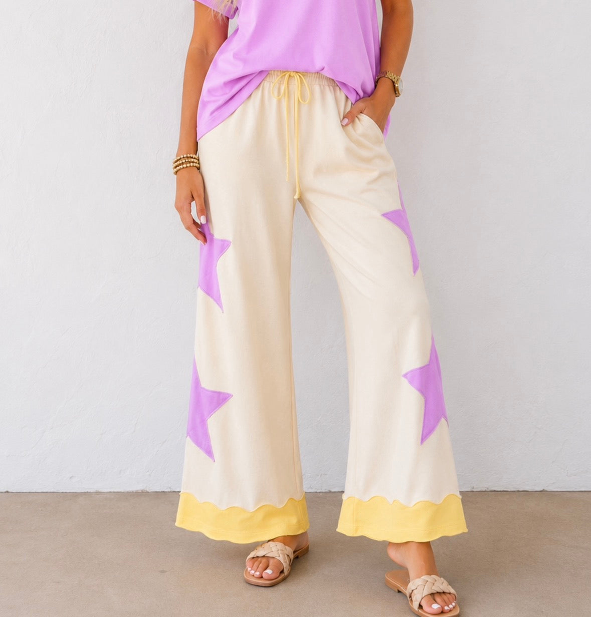 Star Patchwork Pants WTW