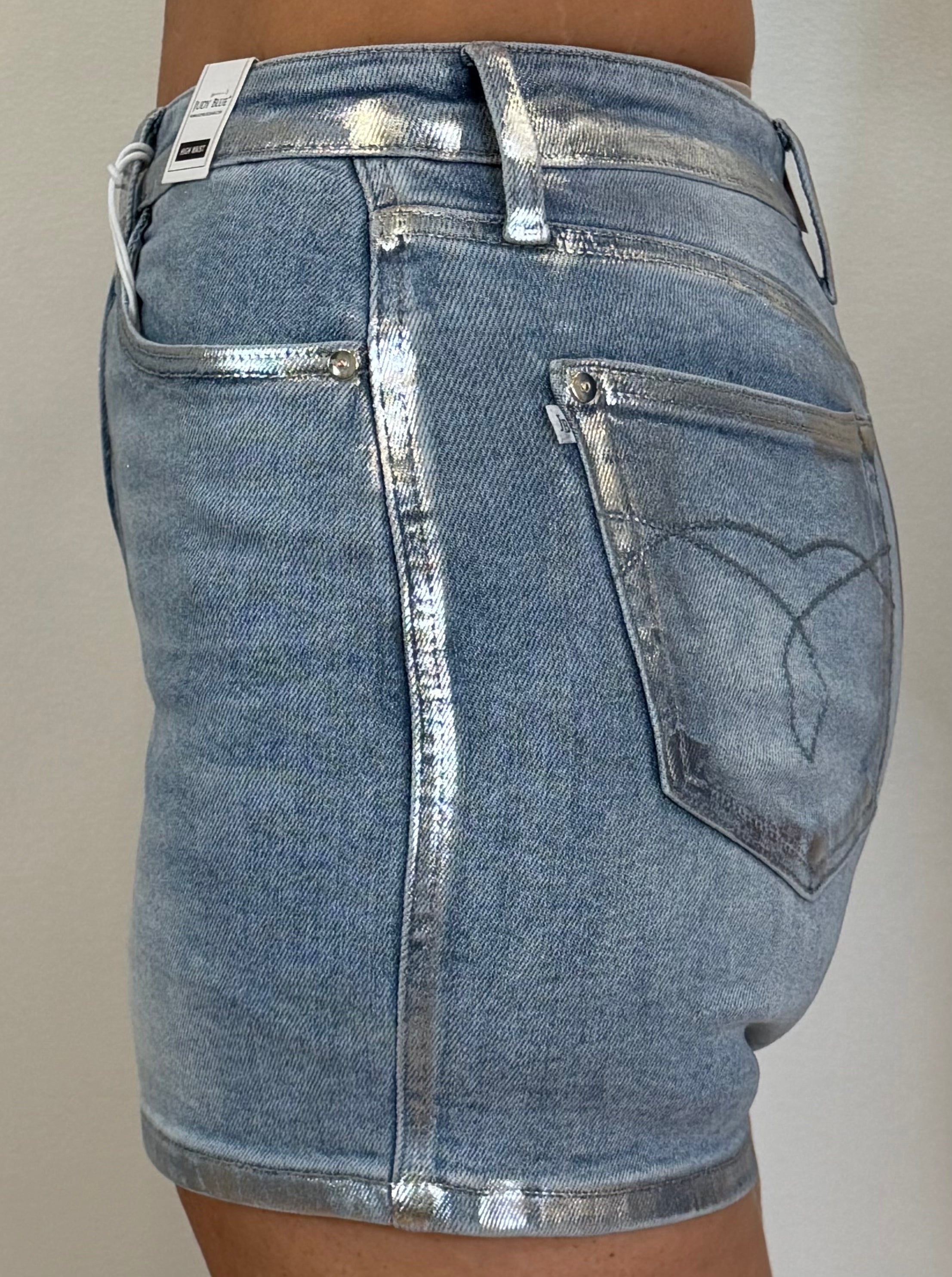 Slim Fit Judy Blue High-Rise Shorts
