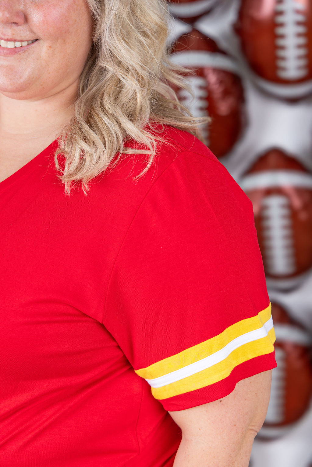 GameDay Tessa Short Sleeve Top - Kansas City