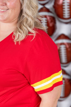 GameDay Tessa Short Sleeve Top - Kansas City