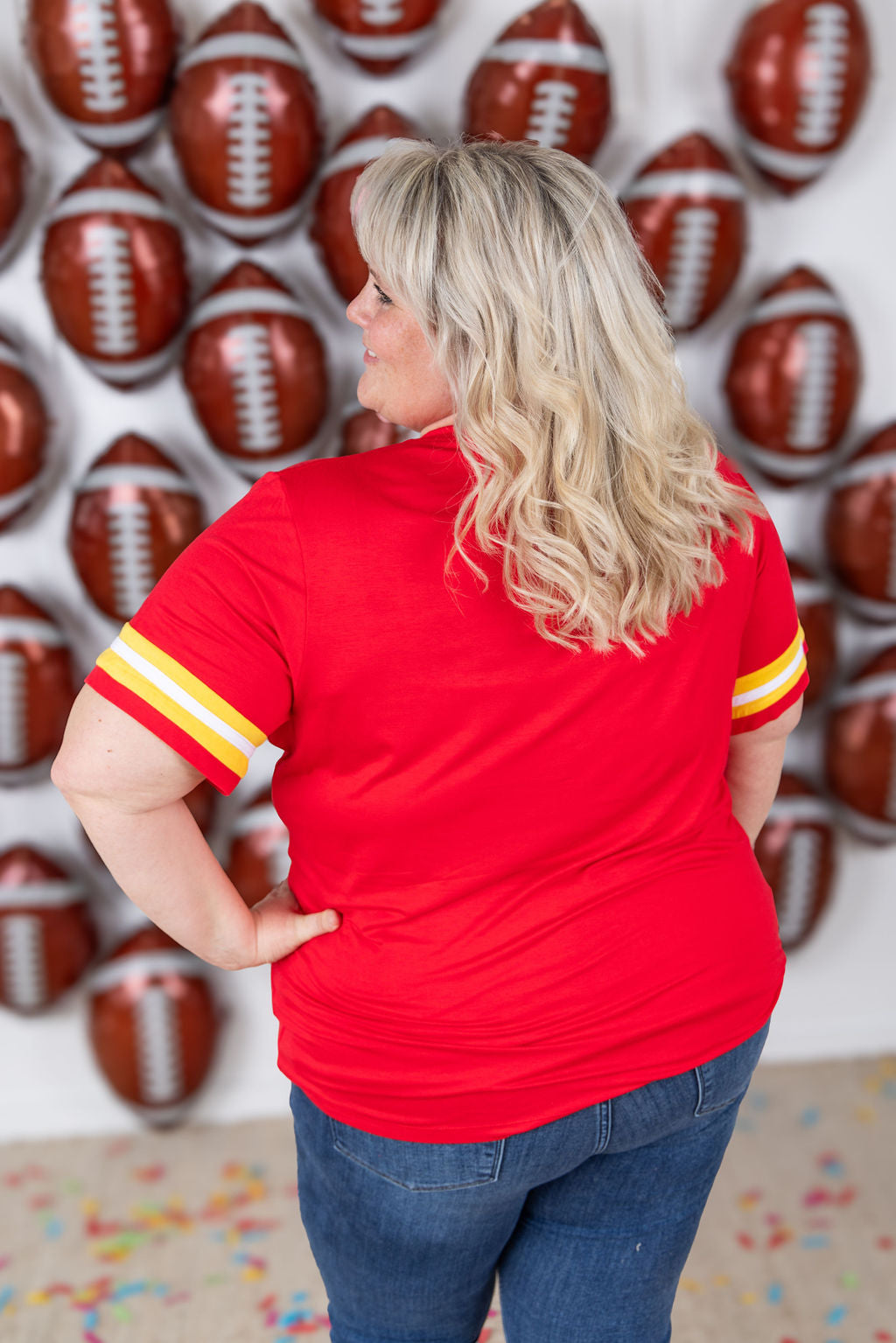 GameDay Tessa Short Sleeve Top - Kansas City