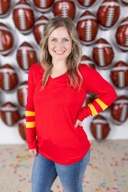 GameDay Larissa Long Sleeve Top - Kansas City