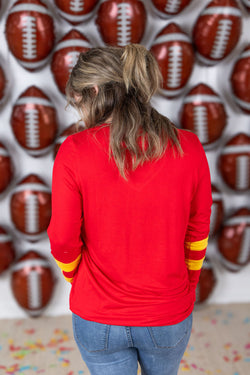 GameDay Larissa Long Sleeve Top - Kansas City