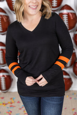 GameDay Larissa Long Sleeve Top - Cincinnati