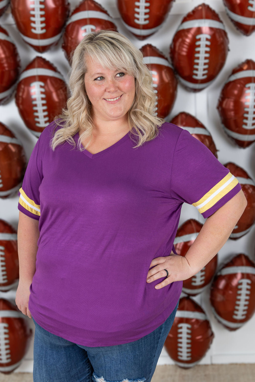 GameDay Tessa Short Sleeve Top - Minnesota