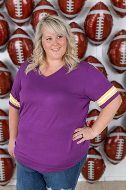 GameDay Tessa Short Sleeve Top - Minnesota