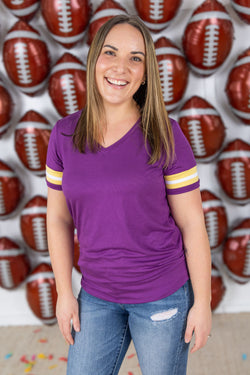 GameDay Tessa Short Sleeve Top - Minnesota