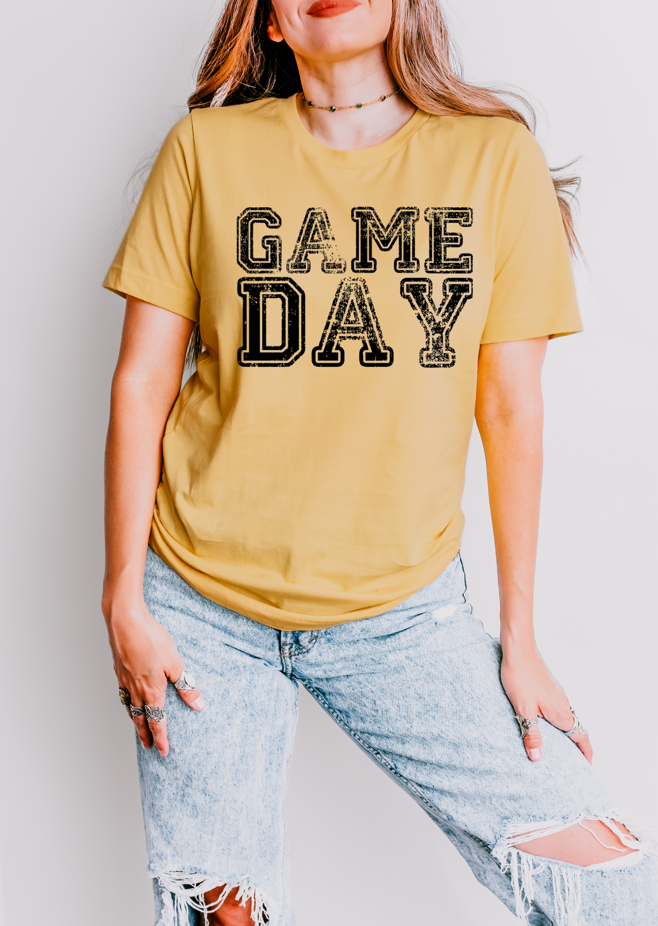 Game Day Black Tee