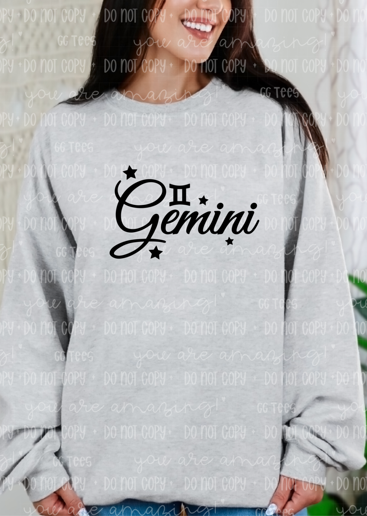 Gemini Zodiac Sign Tee