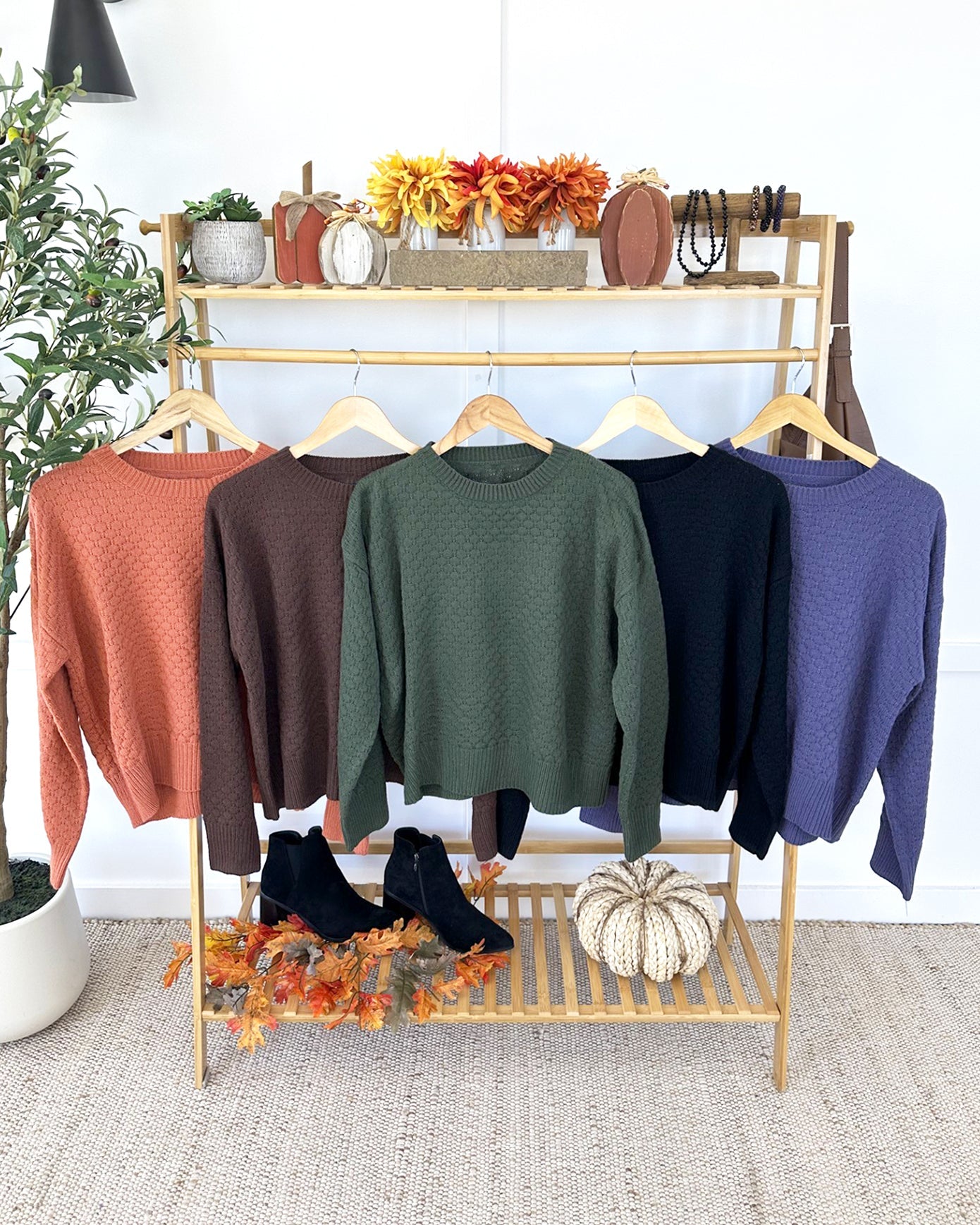 Gianna Pullover Sweater - Olive