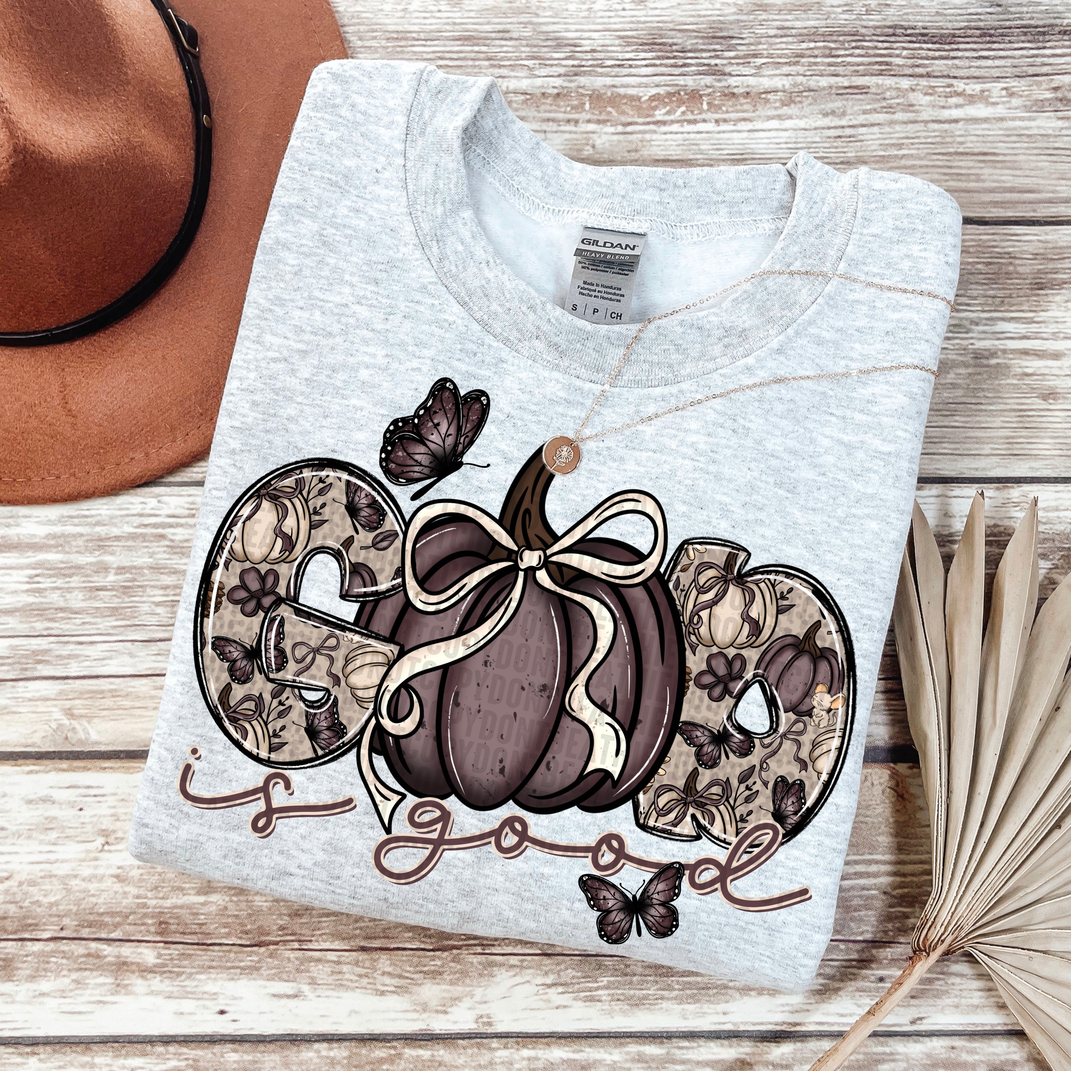 God is Good Fall Scenery Sweatshirt