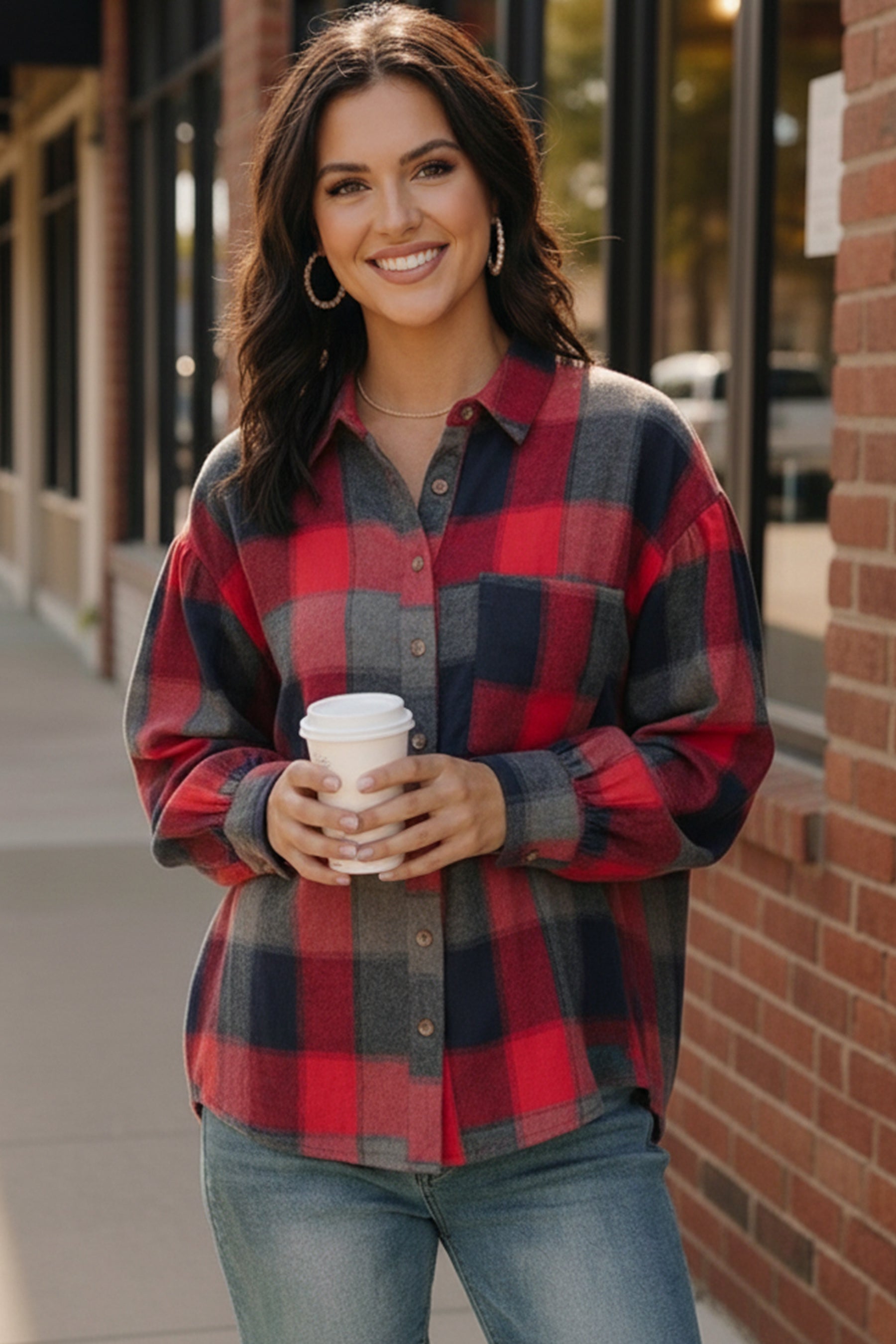 Lumberjack Love Flannel Button Down