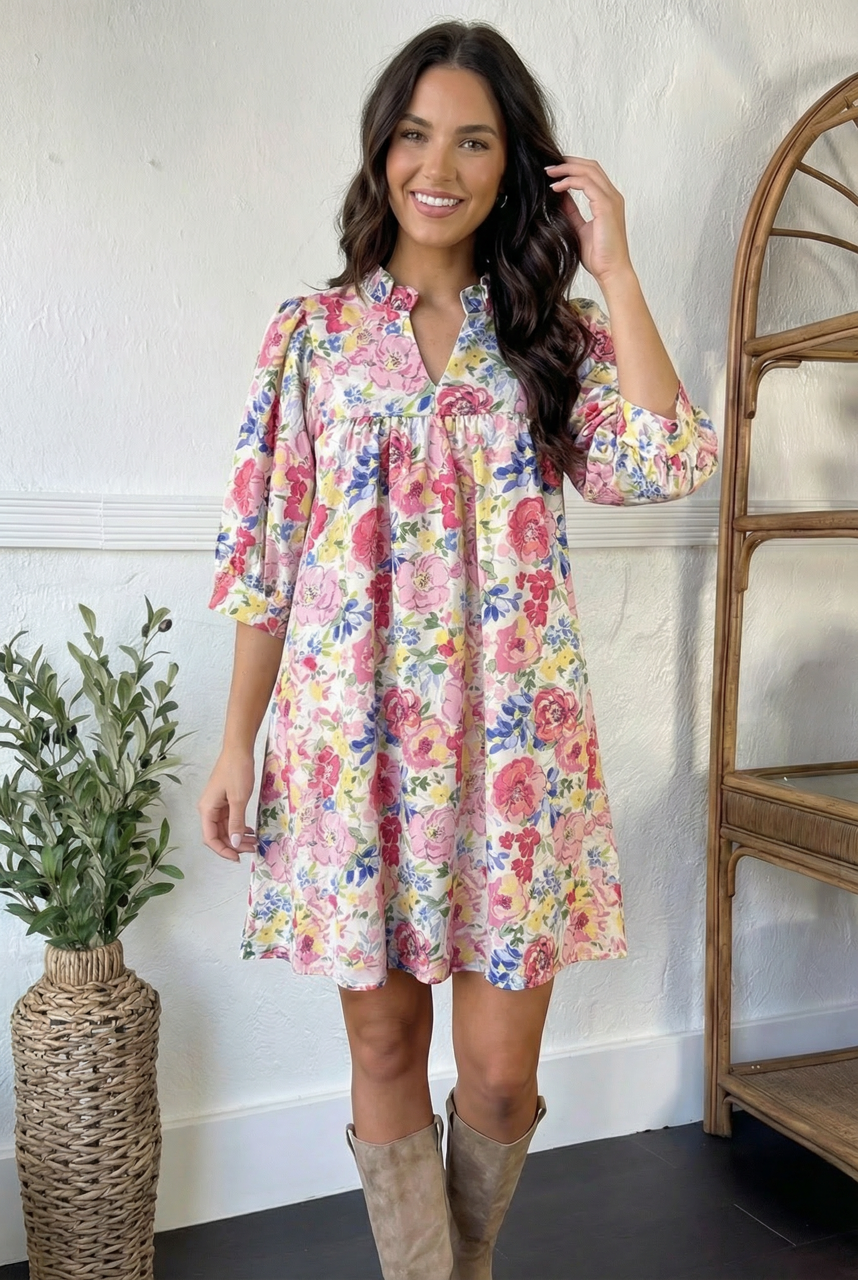 Porch Picnic Shift Dress