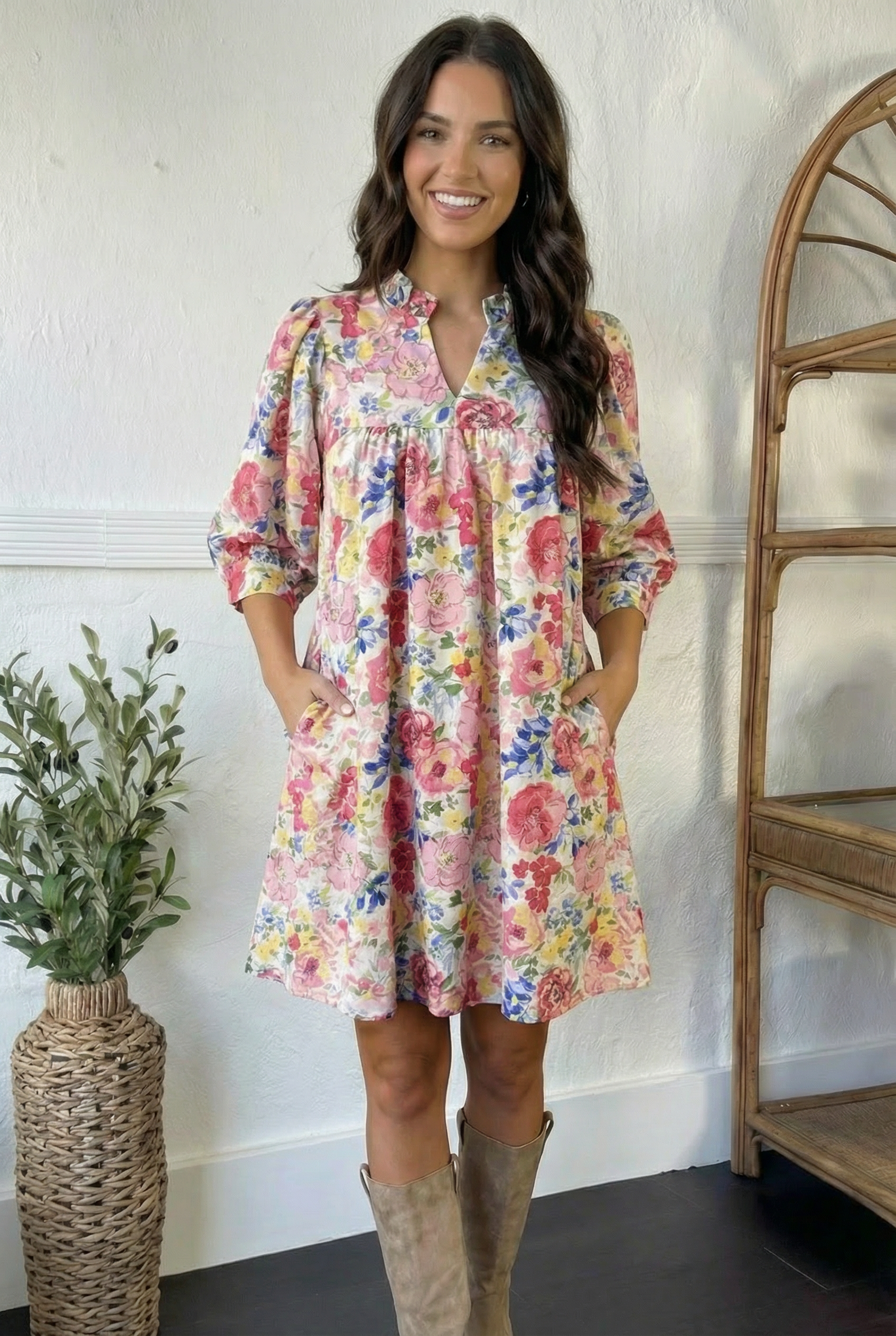 Porch Picnic Shift Dress