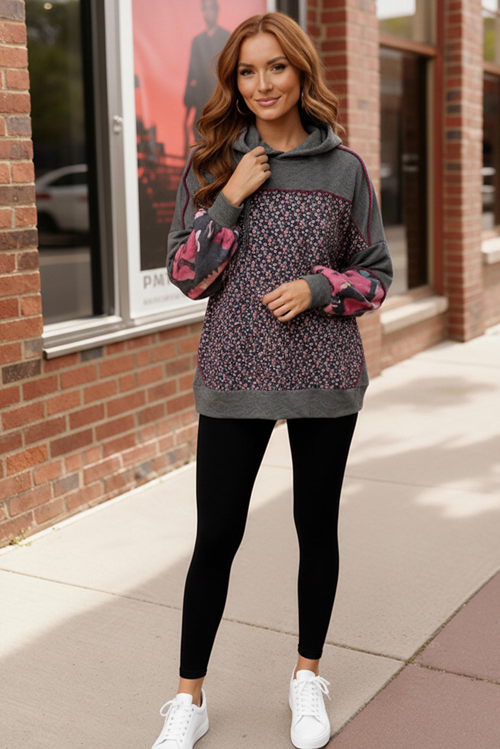 Flower Burst Cozy Hoodie