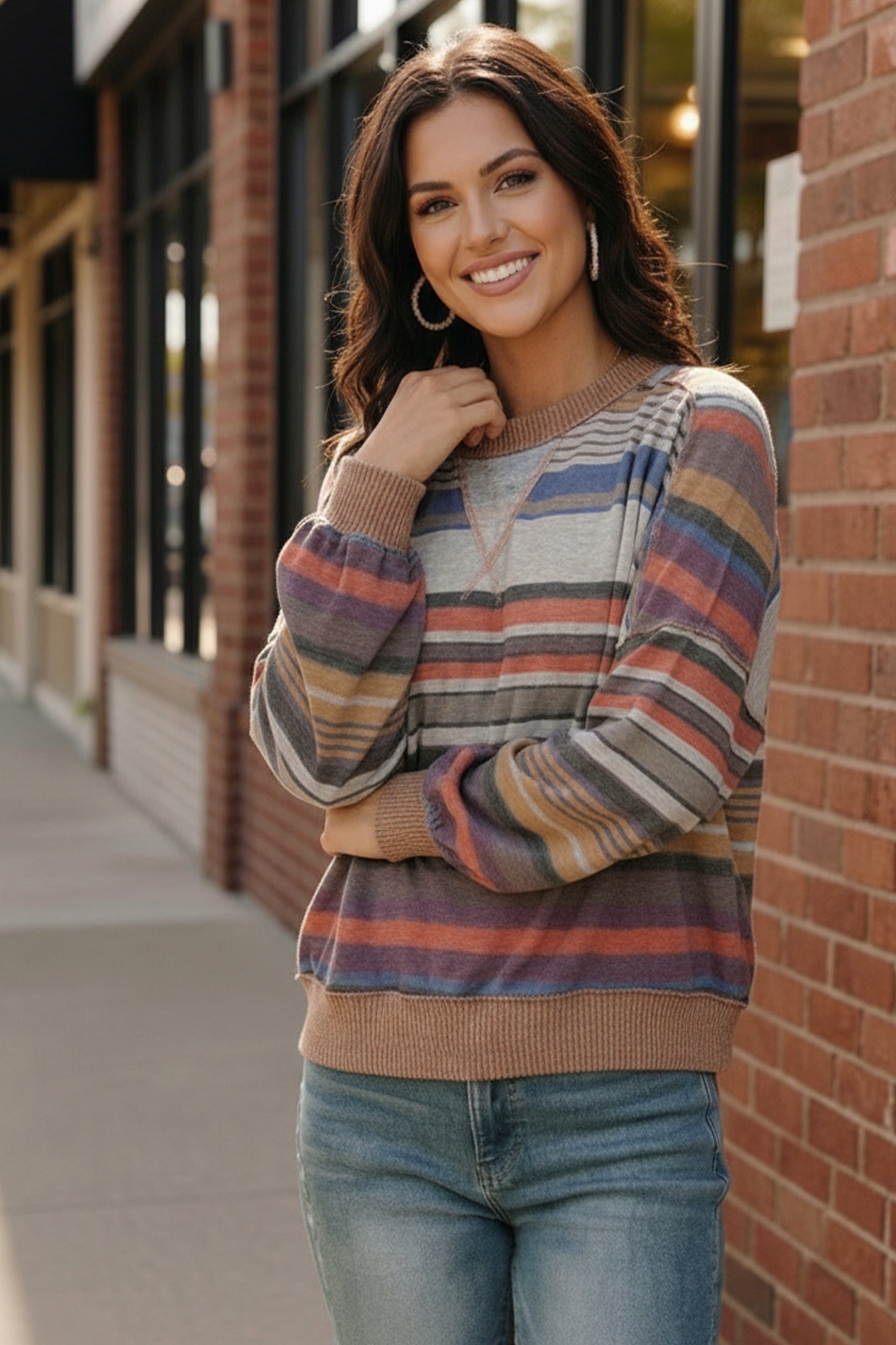 Warm Wanderer Pullover Top