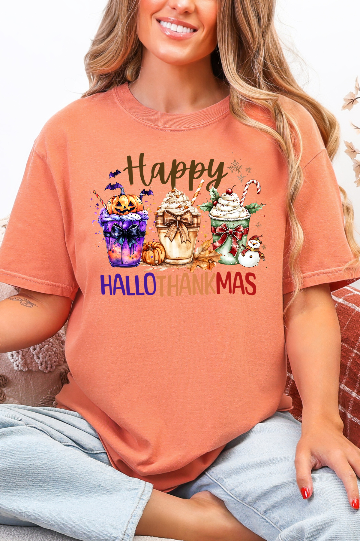 Hallothankmas Beverages tee