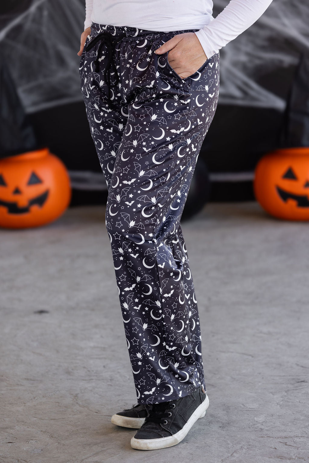 Lounge Pants - Midnight Bats