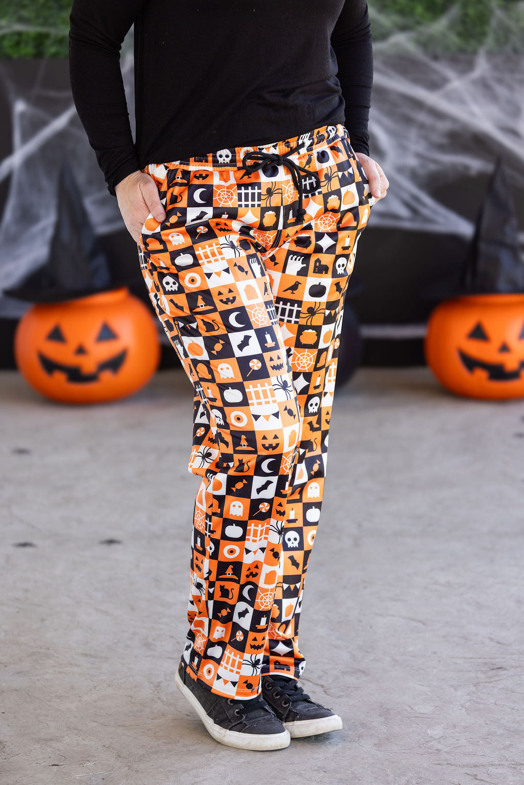 Lounge Pants - Trick-Or-Treat Checkered