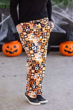 Lounge Pants - Trick-Or-Treat Checkered