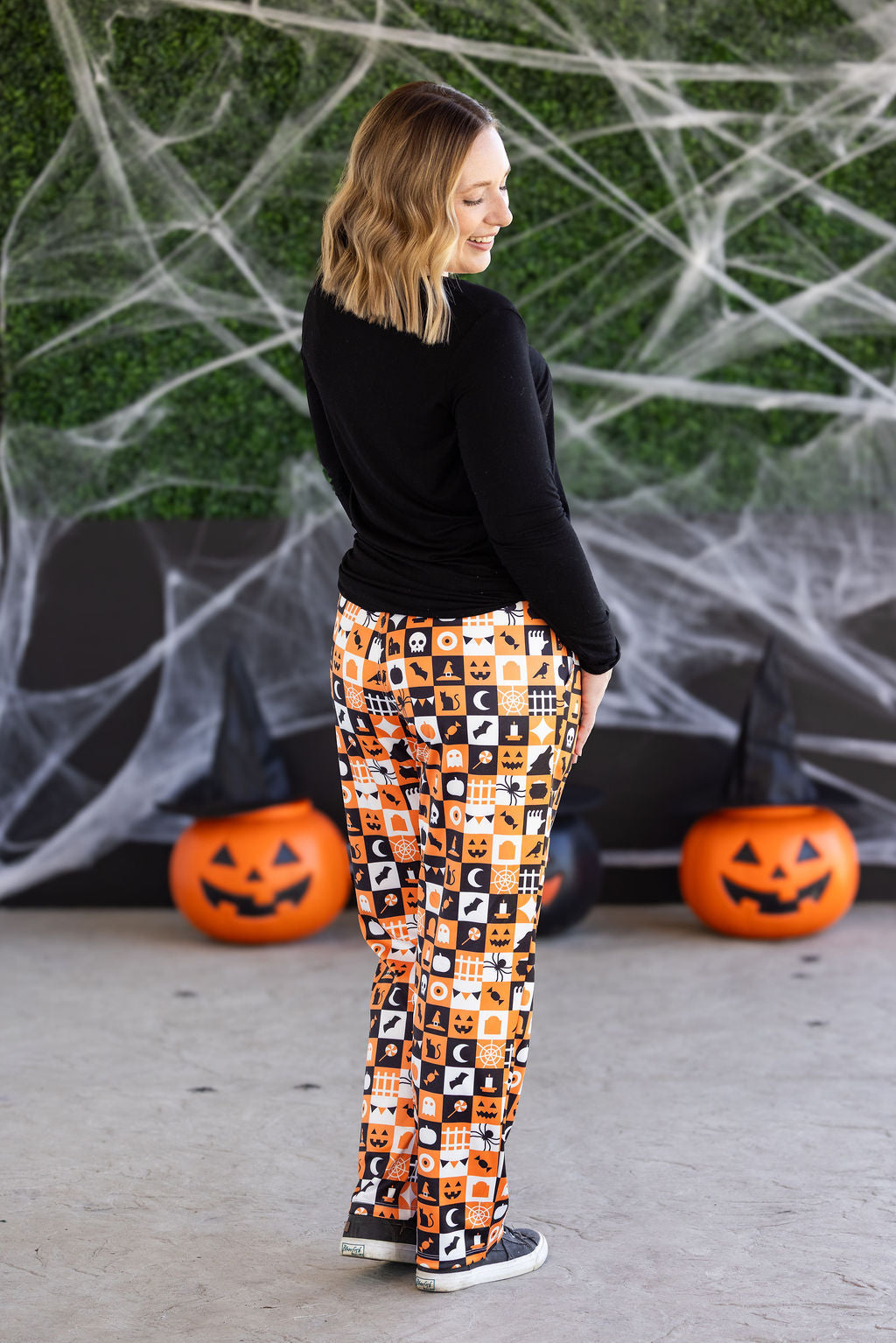Lounge Pants - Trick-Or-Treat Checkered
