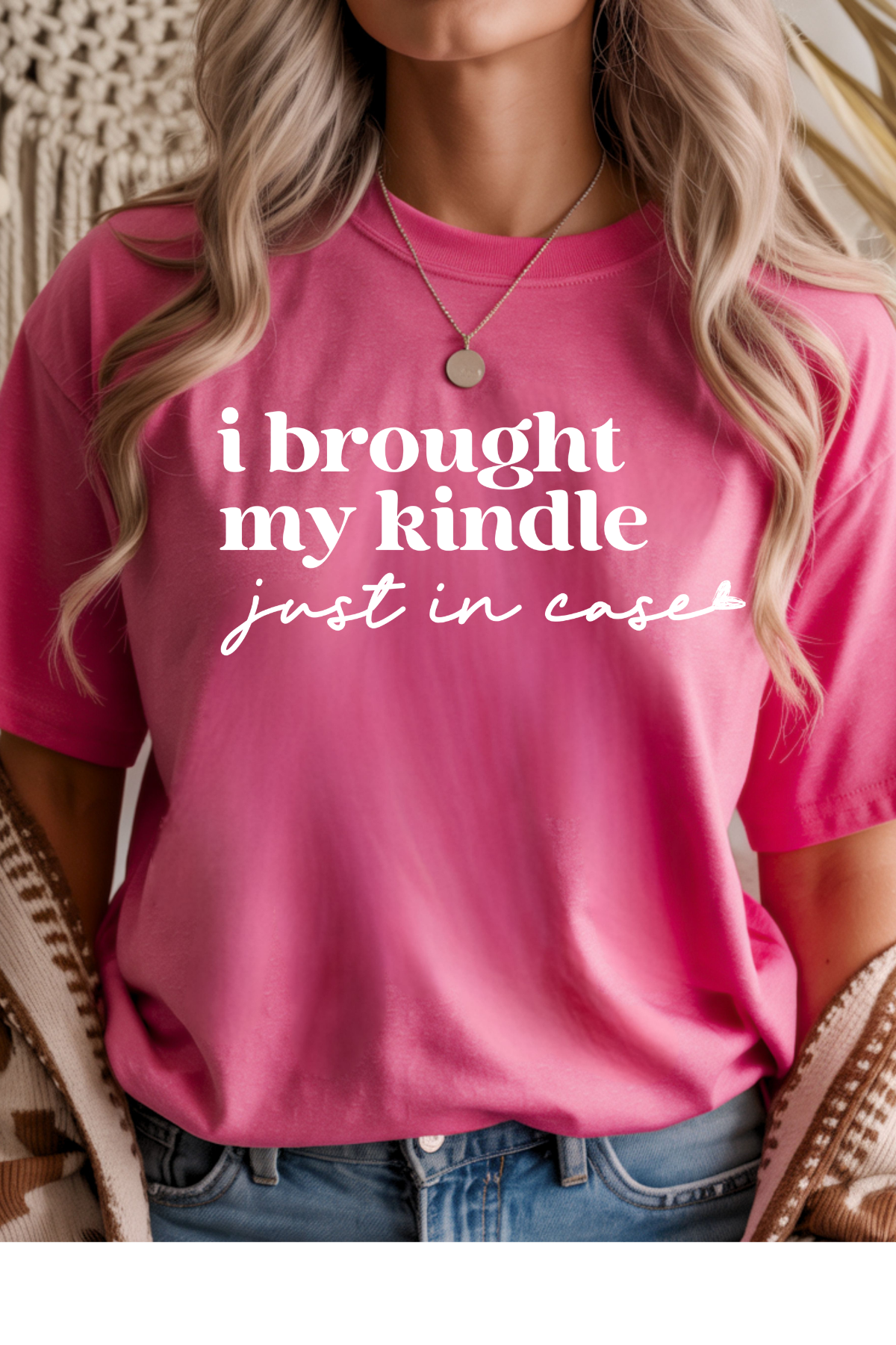 Brought My Kindle Graphic Tee
