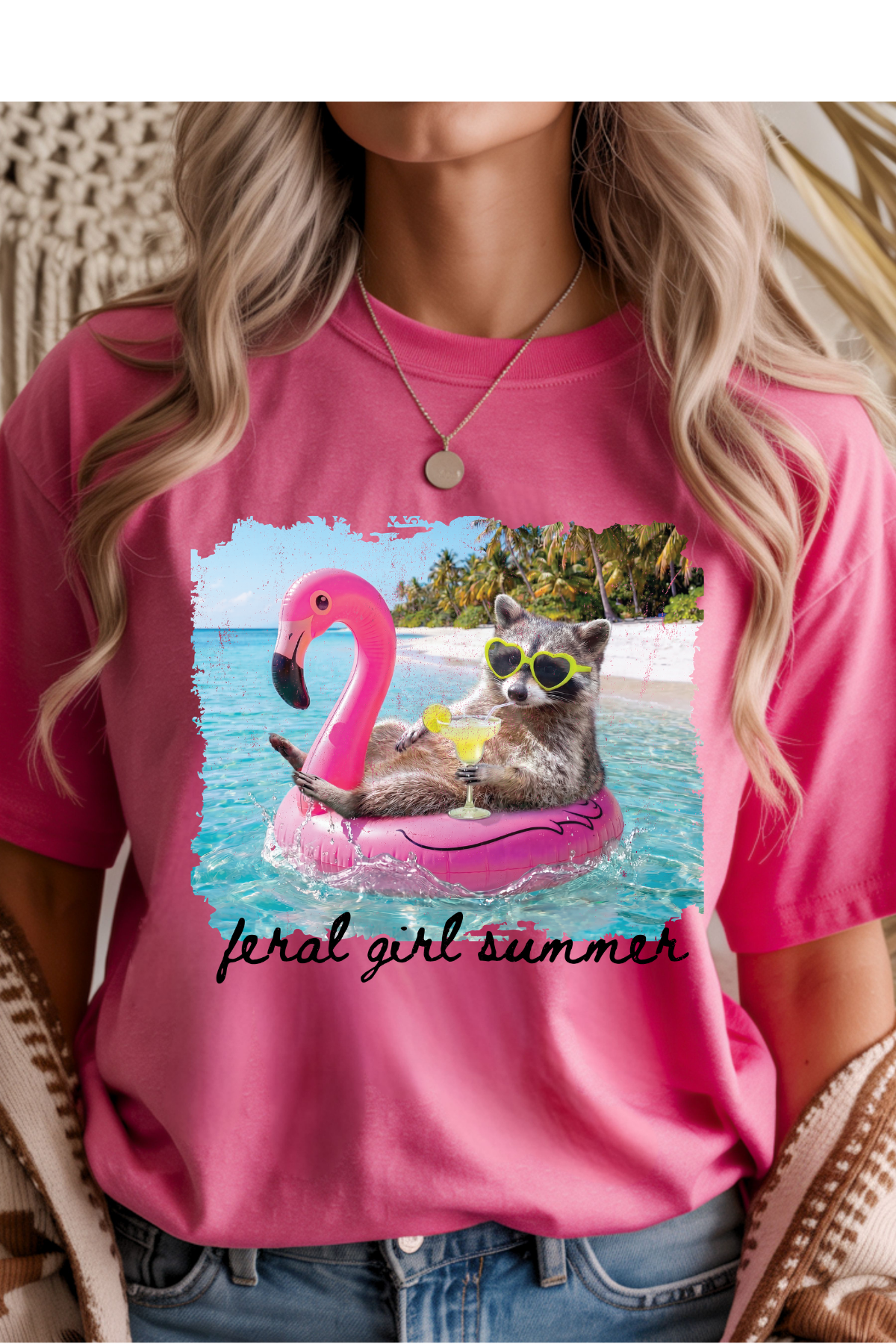 Feral Girl Summer Graphic Tee