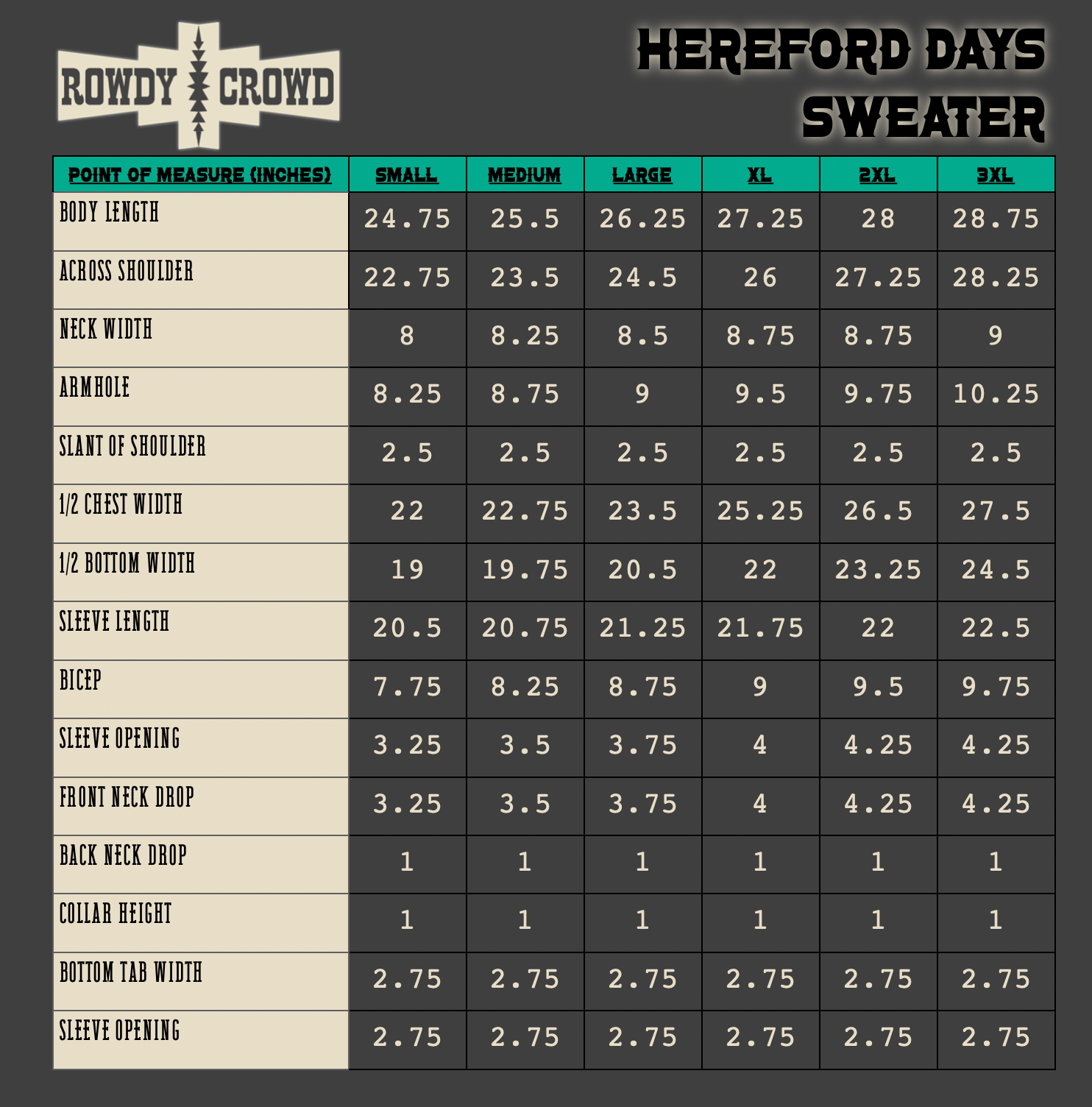 Hereford Days Sweater