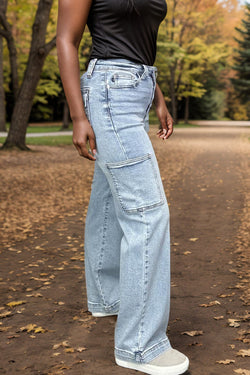 High Energy - Judy Blue Cargo Jeans