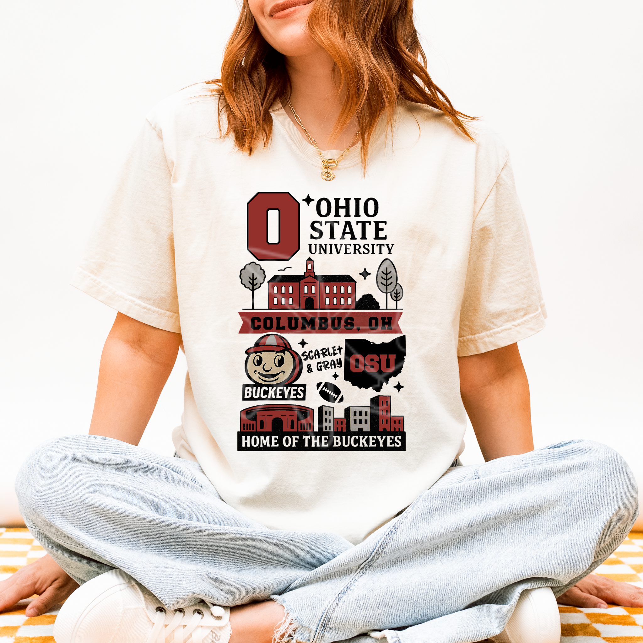 Home of the Buckeyes Tee