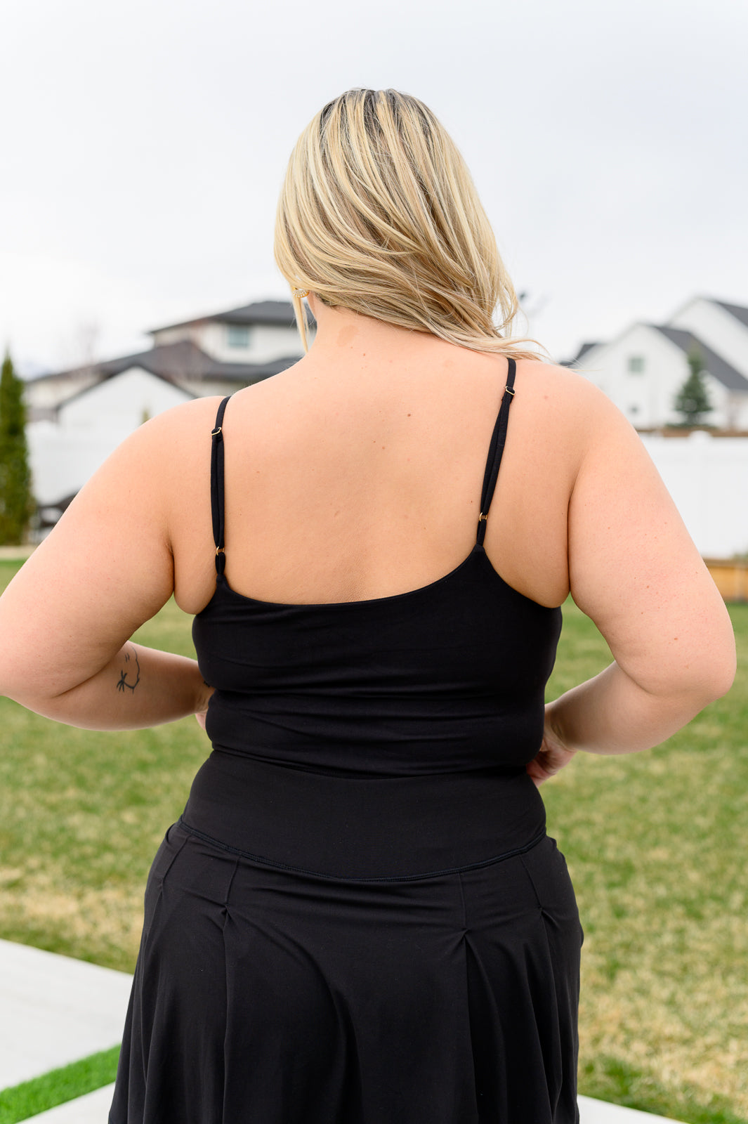 Hot Yoga Tank in Black