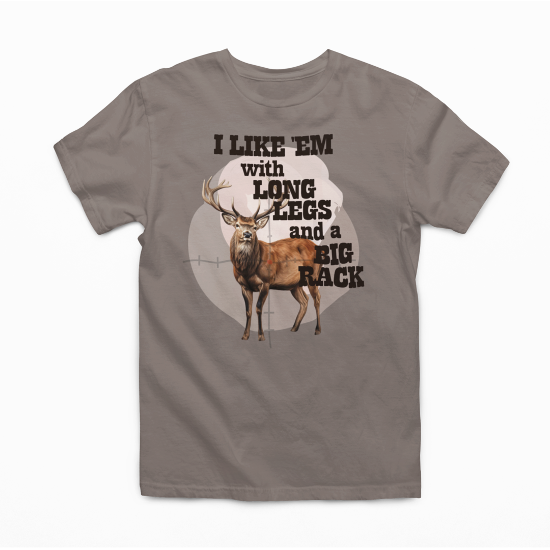 I Like Them With Long Legs And A Big Rack Graphic Tee