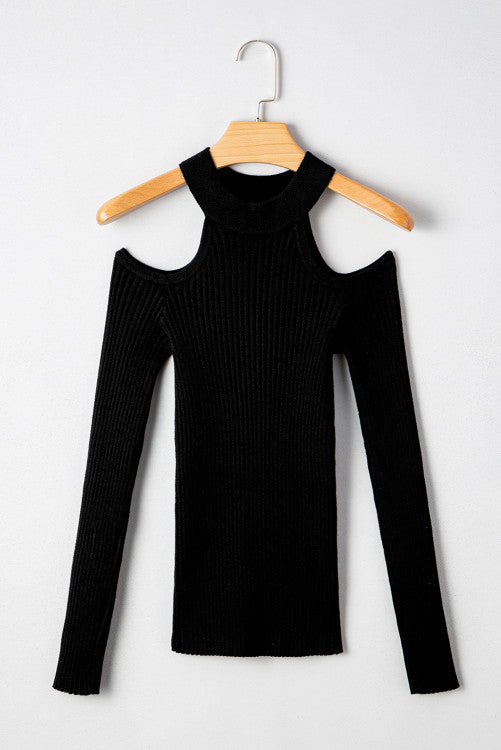 Black Ribbed Could Shoulder WTW