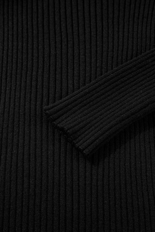 Black Ribbed Could Shoulder WTW