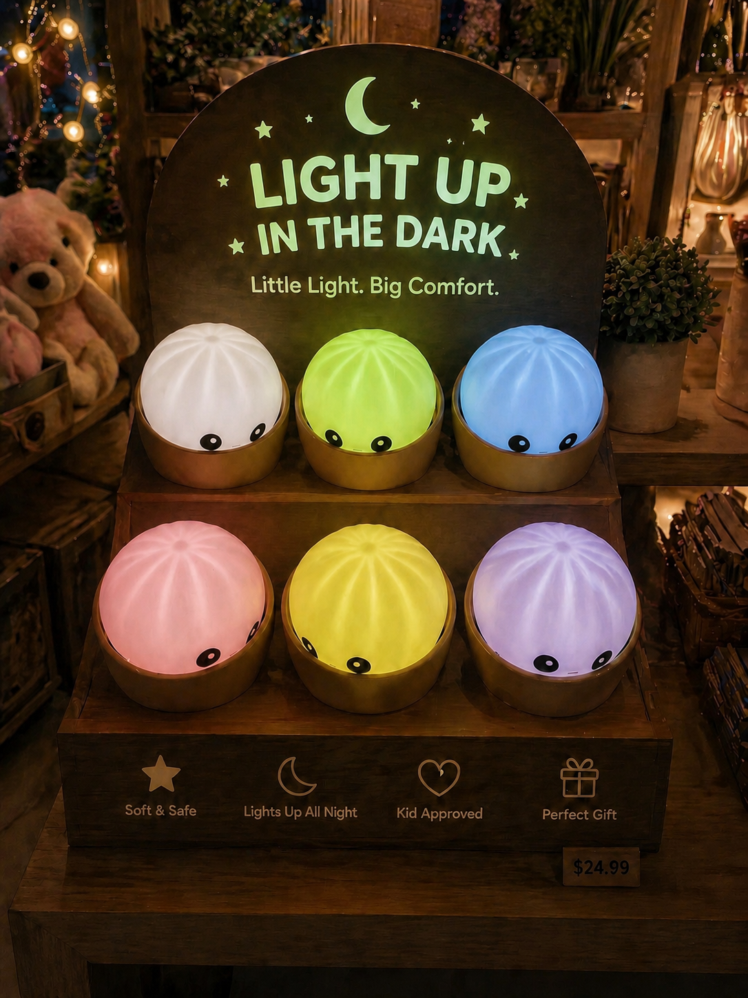 PreOrder - LIGHT UP Buns - Round 3