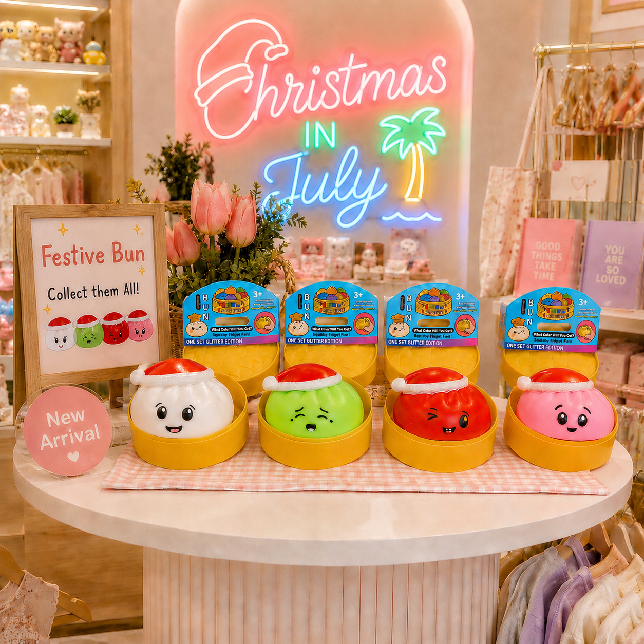 PreOrder - Christmas Hat Whistle Bun