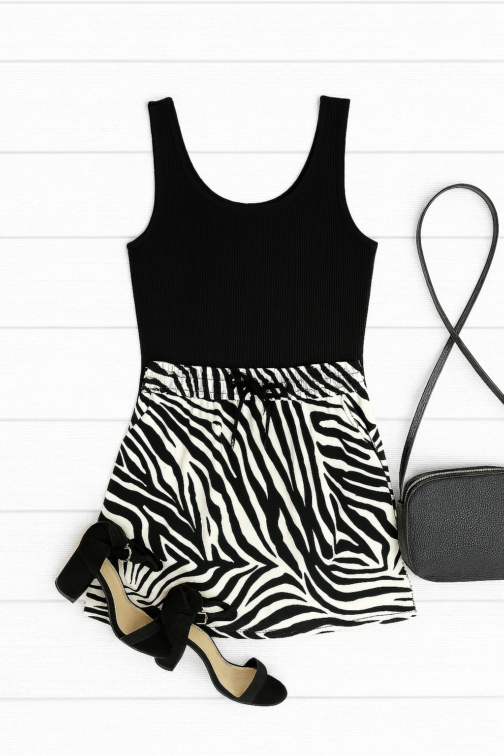 PreOrder | The Zoe - Zebra Print Jogger Skirt