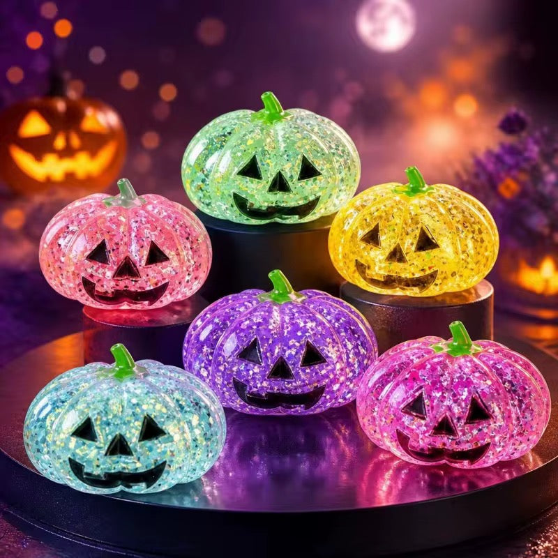 PREORDER Glitter Pumpkin Squishy