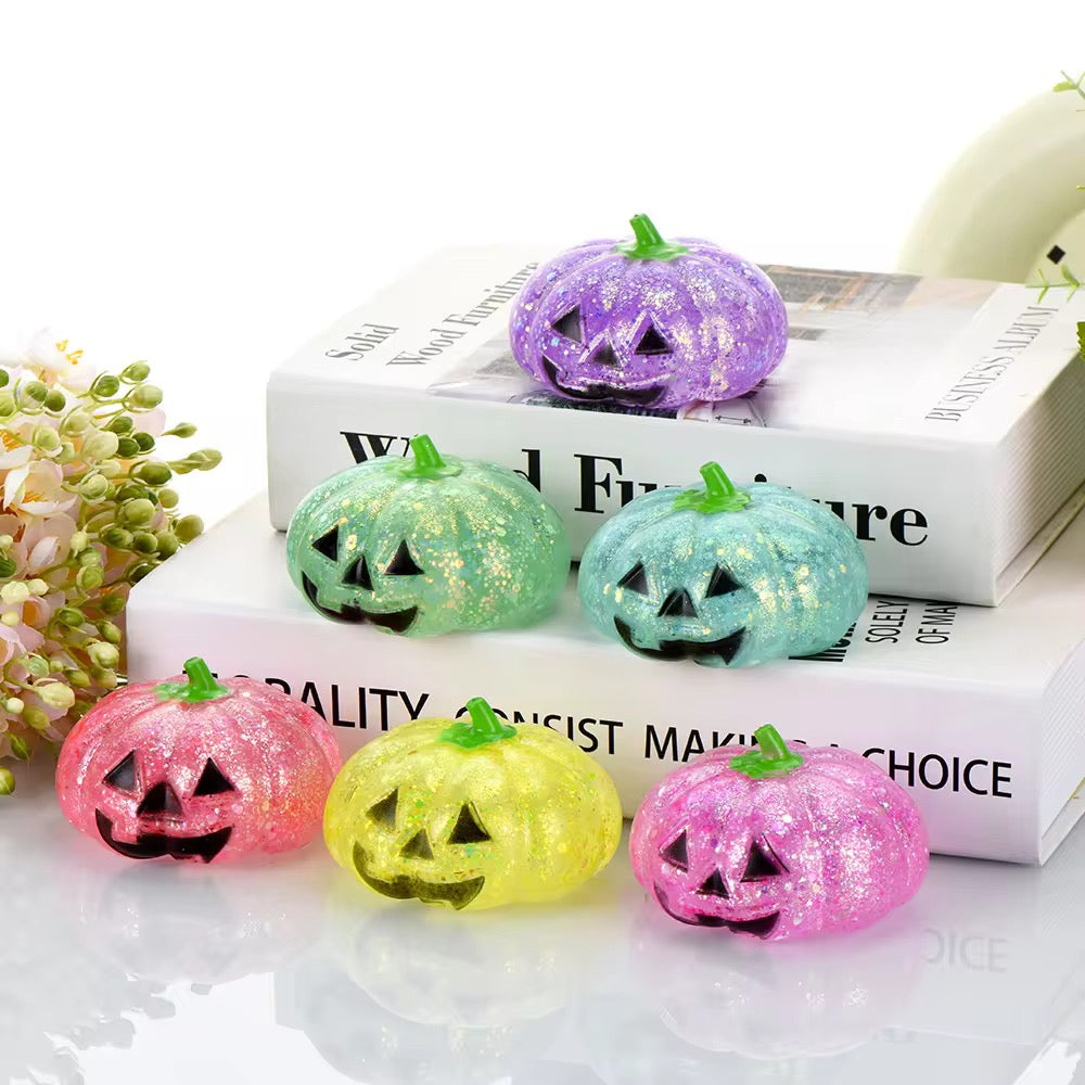 PREORDER Glitter Pumpkin Squishy