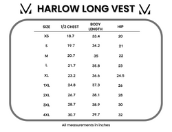 Harlow Long Vest - Blush