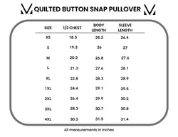Geometric Button Snap Pullover - Hunter Green
