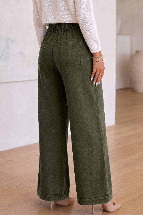 Mineral Wash Flare Pant WTW