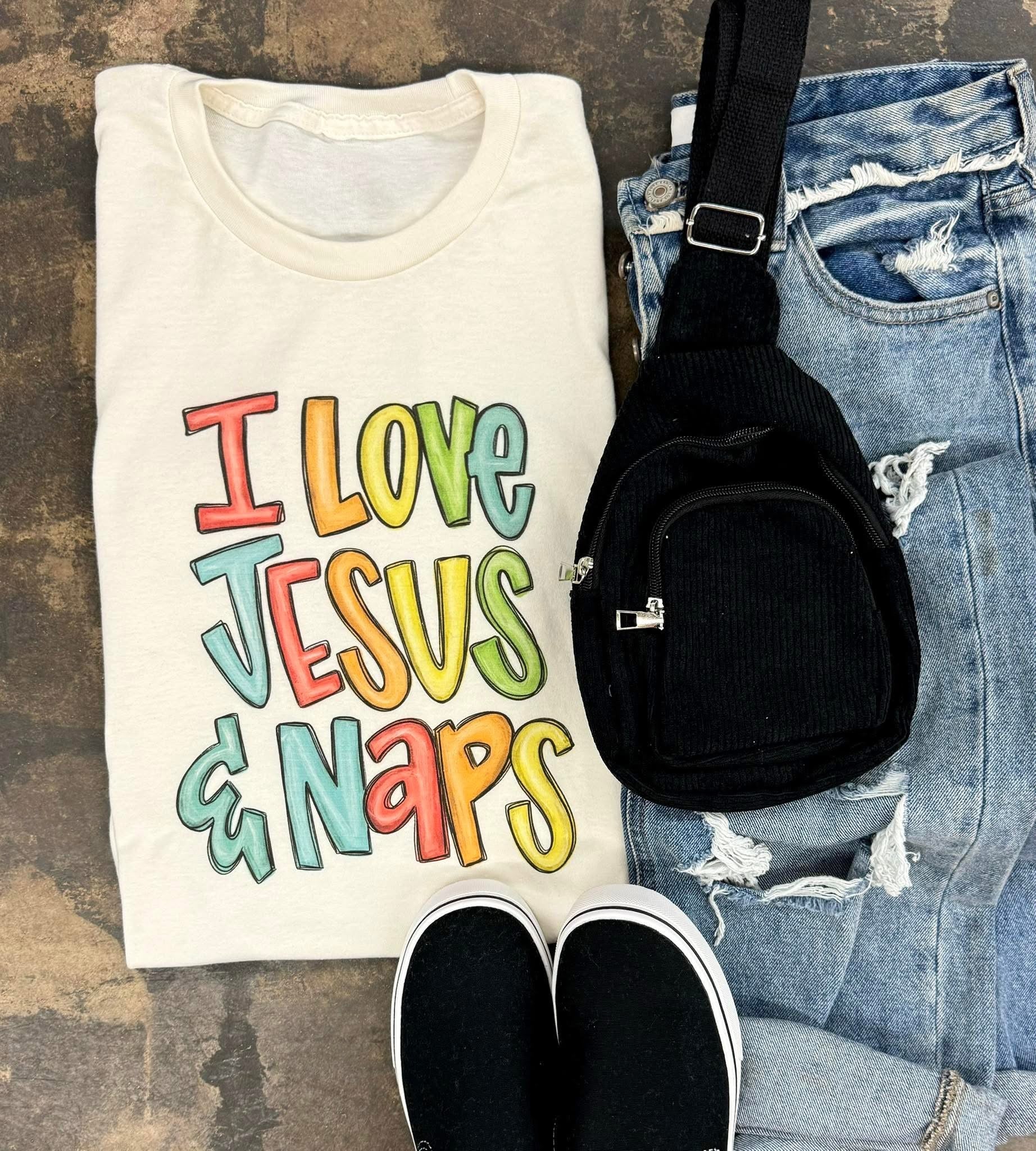 Jesus and Naps Tee