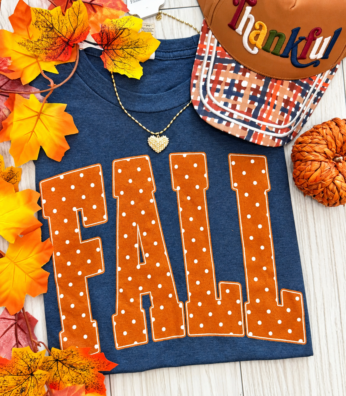 Fall Polka Dots