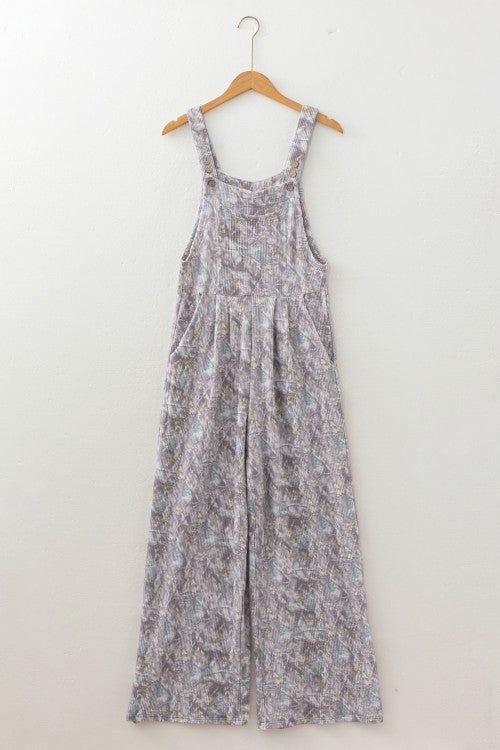 Camo Twisted Rib Jumpsuit  WTW