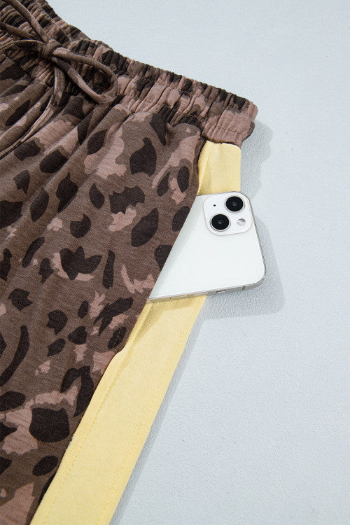 Leopard V Neck Set WTW