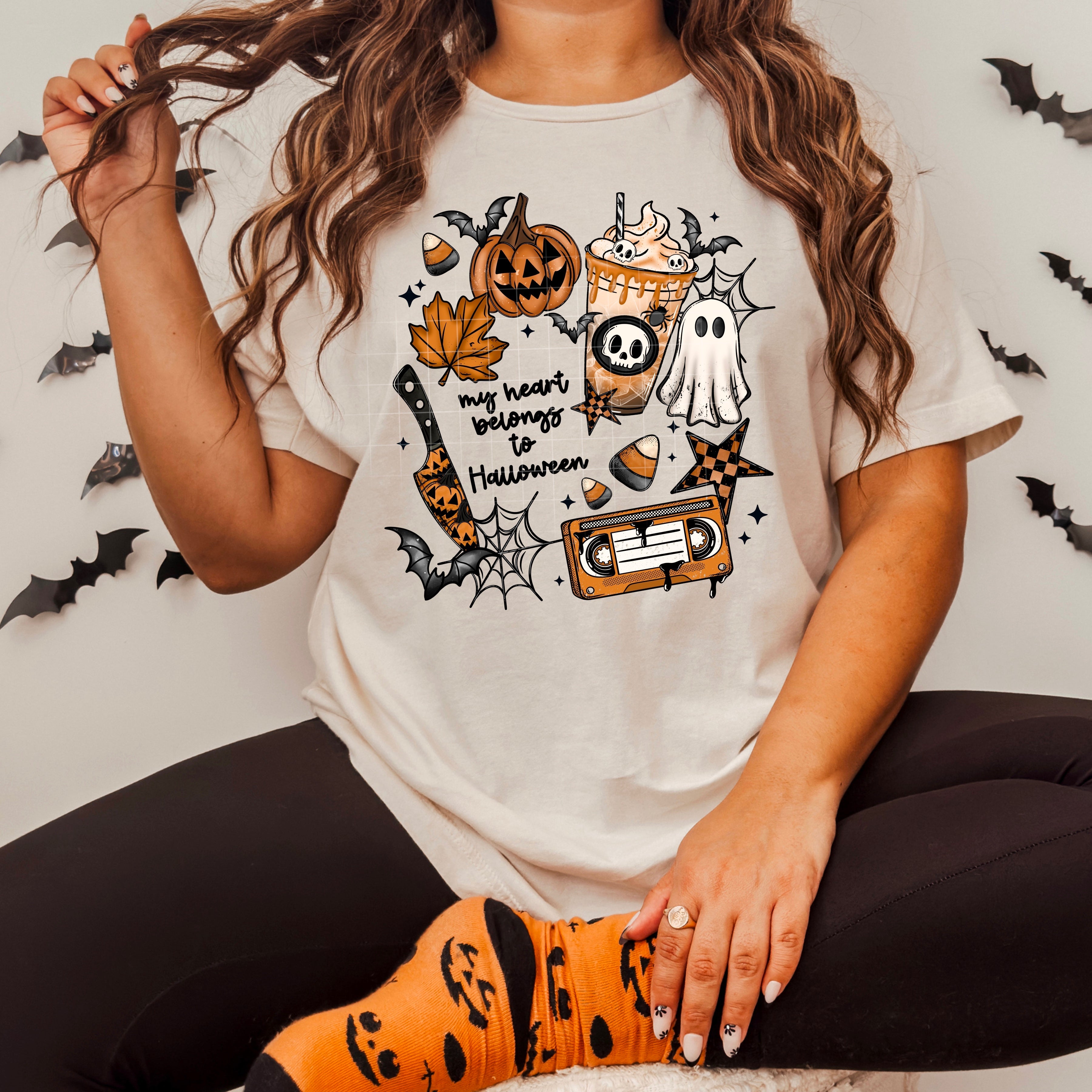 My Heart Belongs to Halloween Tee